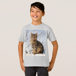 Camiseta Mackerel Tabby Cat Kid's