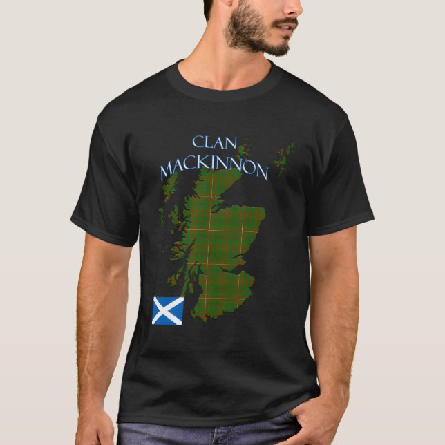 Camiseta Mackinnon Scottish Clan Tan Scotland (Anverso)