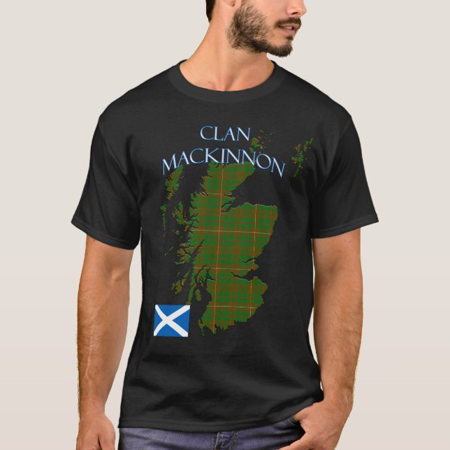 Camiseta MacKinnon Scottish Clan Tartan Scotland (Anverso)