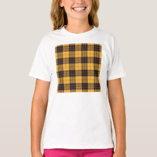 Camiseta Macleod del tartán del escocés de Lewis y de la