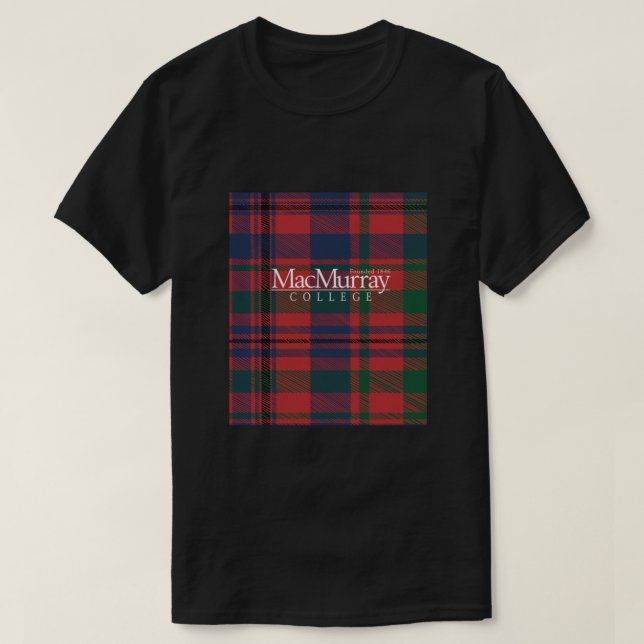 Camiseta MacMurray College Tartan Classic (Diseño del anverso)