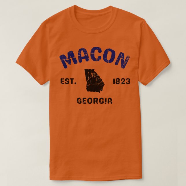 Camiseta Macon Georgia TShirt 17 (Diseño del anverso)