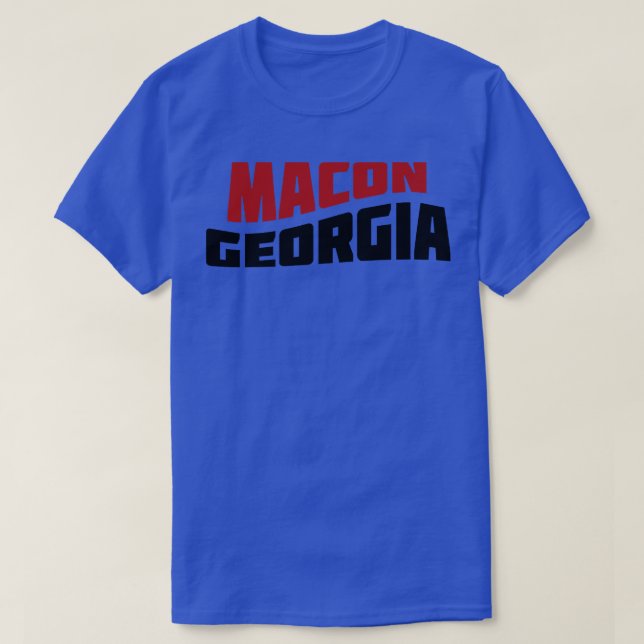 Camiseta Macon Georgia TShirt 7 (Diseño del anverso)