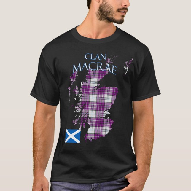 Camiseta MacRae Scottish Clan Tartan Scotland (Anverso)