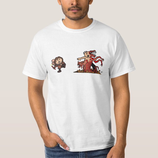 Camiseta MacReady contra cosa (Anverso)