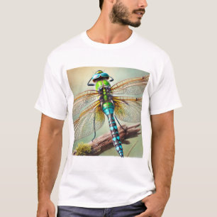 Camiseta Macromia Dragonfly 200924IREF242 - Watercolor