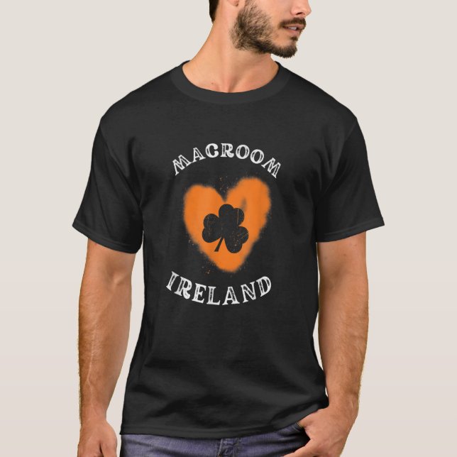 Camiseta Macroom Cork Shamrock Fútbol gaélico y arrollador (Anverso)