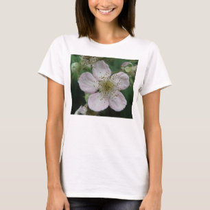 Camiseta Macros De Flor De Blackberry