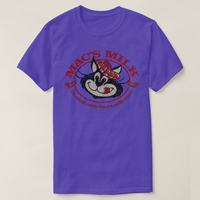 Camiseta Macs Milk MacTavish 1961 (Diseño del anverso)