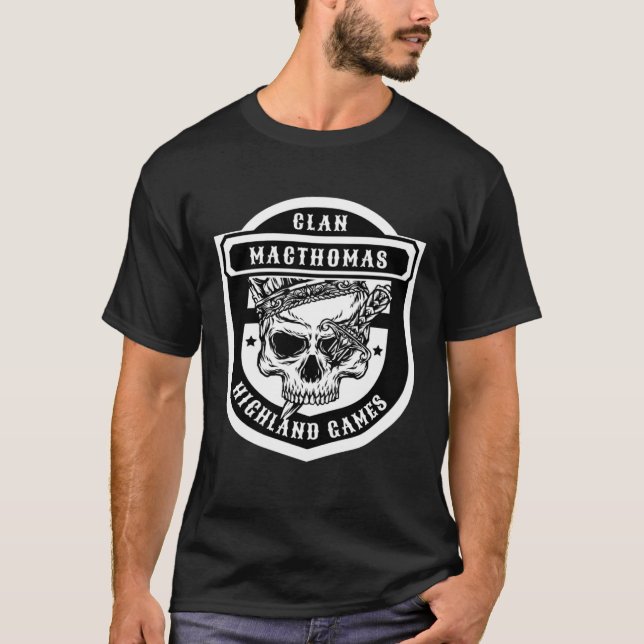 Camiseta MacThomas Scottish Clan Games (Anverso)