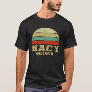 Camiseta MACY INDIANA Vintage Retro Sunset