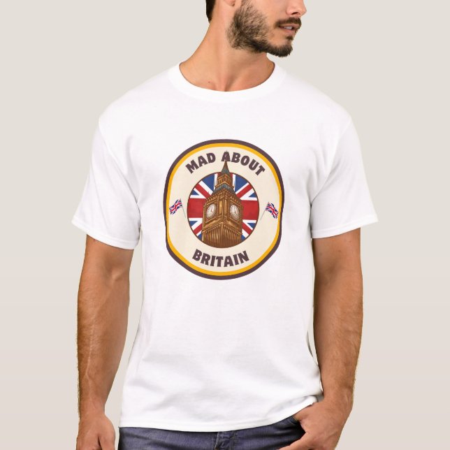 Camiseta Mad Acerca De Gran Bretaña Big Ben T-Shirt (Anverso)