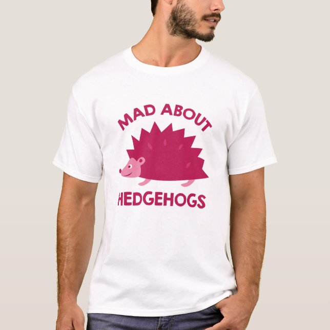 Camiseta Mad Acerca De Los Hedgehogs (Anverso)