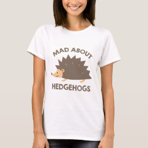 Camiseta Mad Acerca De Los Hedgehogs