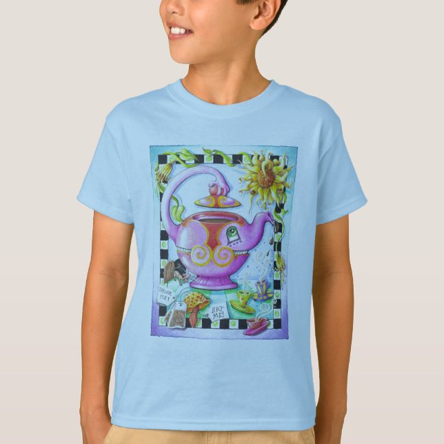 CAMISETA MAD ACERCA DE TEA FIESTA (Anverso)