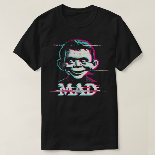 Camiseta Mad Alfred E Neuman Fan Art (Diseño del anverso)