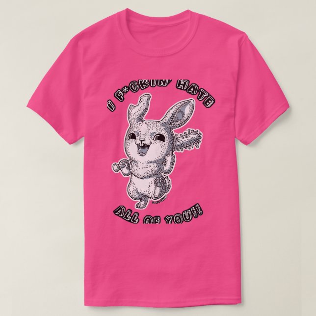Camiseta Mad Bunny (Diseño del anverso)