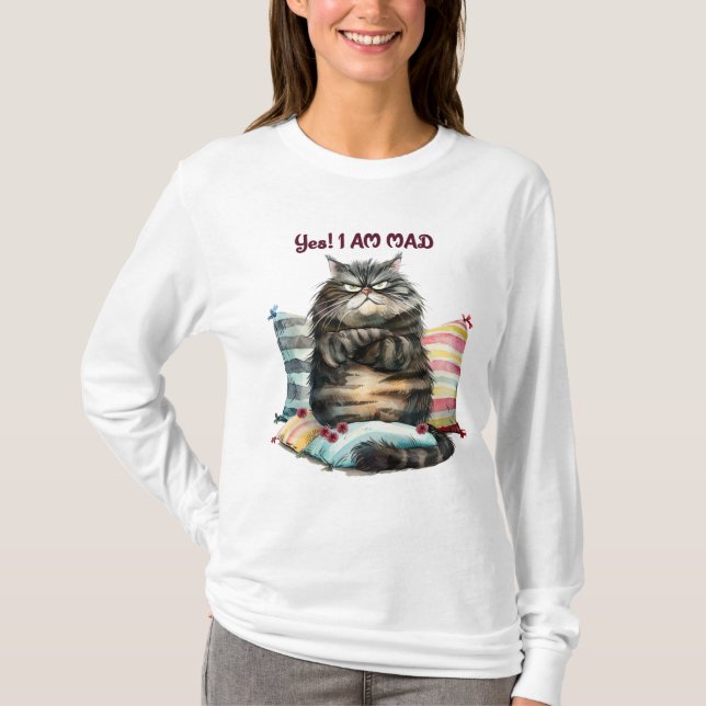 Camiseta Mad Cat Tee Shirt (Anverso)