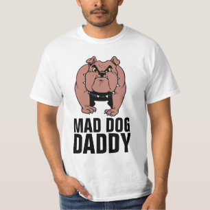CAMISETA MAD DOG BULLDOG DADDY (DAD) MENS T-SHIRS