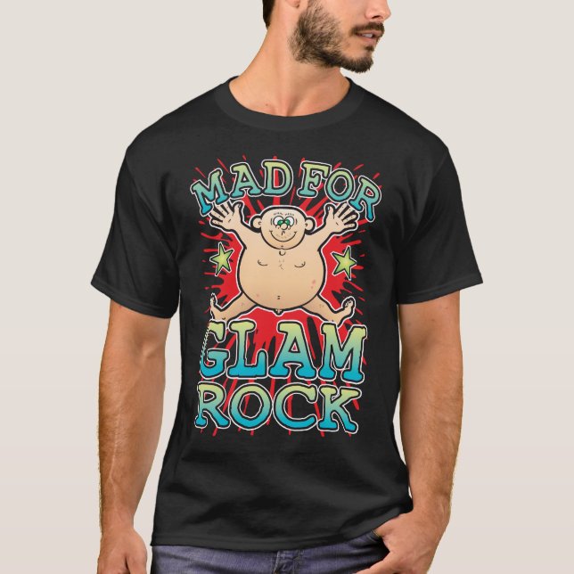 Camiseta Mad For Glam Rock T-Shirt (Anverso)