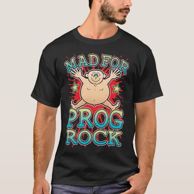 Camiseta Mad For Prog Rock T-Shirt (Anverso)