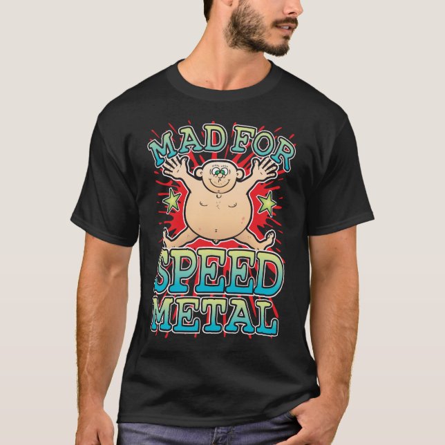 Camiseta Mad For Speed Metalizado T-Shirt (Anverso)