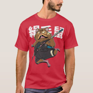 Camiseta Mad Hamster Samurai Japan Culture (2)