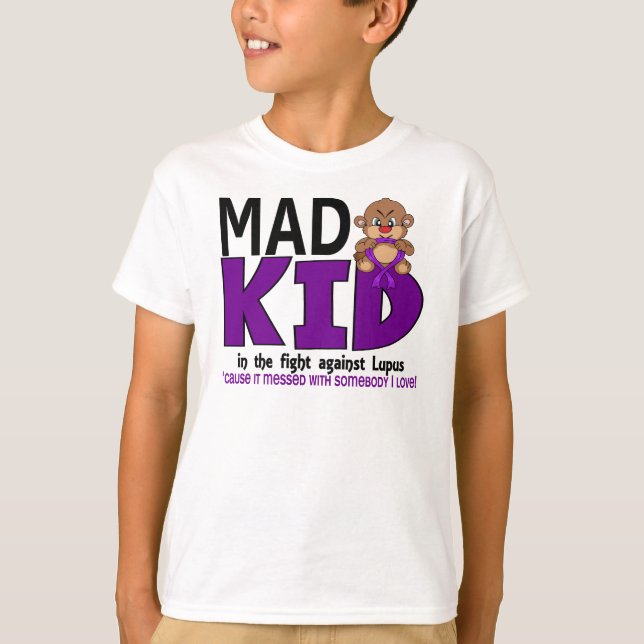 Camiseta Mad Kid Lupus (Anverso)
