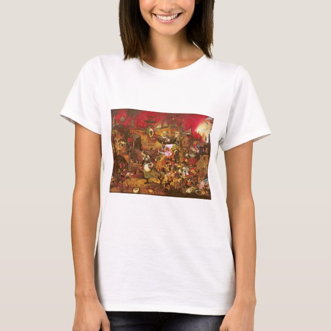 Camiseta Mad Meg (Grasa Desolada), Pieter Bruegel (Anverso)