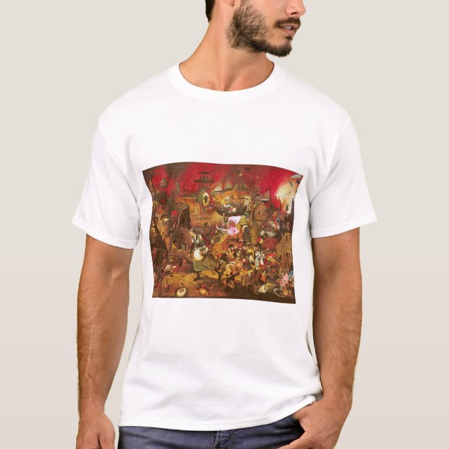 Camiseta Mad Meg (Grasa Desolada), Pieter Bruegel (Anverso)