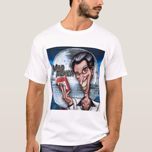 Camiseta MAD Poker 70's Loco (Anverso)