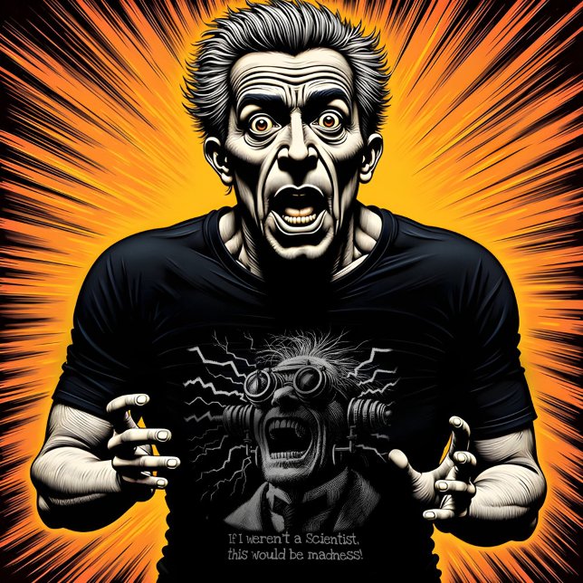 Camiseta Mad Scientist (Subido por el creador)
