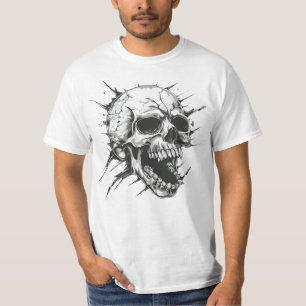Camiseta Mad Skull