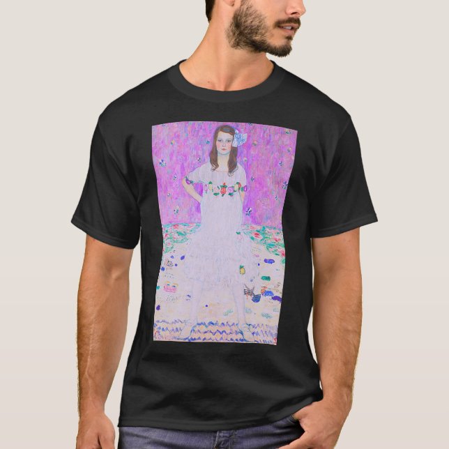 Camiseta Mäda Primavesi de Gustav Klimt (Anverso)