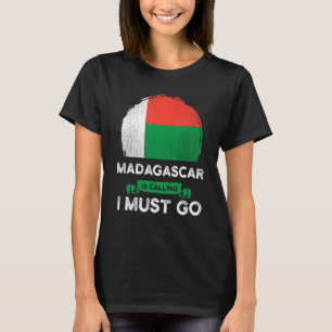 Camiseta Madagascar dice que debo irme, herencia de Madagas