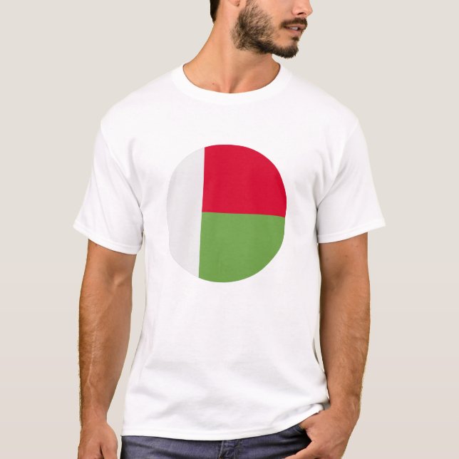 Camiseta Madagascar Flag (Anverso)