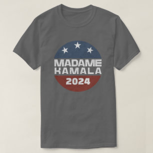 Camiseta Madame Kamala Harris 2024 para Presidente Patrióti