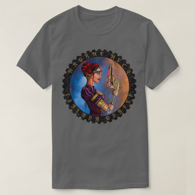 Camiseta Madame Mech (Diseño del anverso)