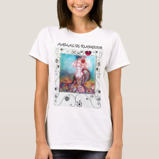 Camiseta MADAME POMPADOUR,Moda Elegante De Belleza