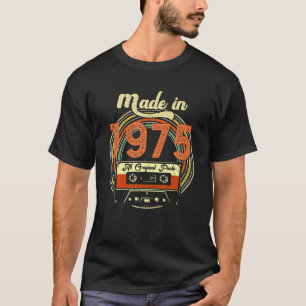 Camiseta Made In 1975 Women Men Birthday 47 Years Old