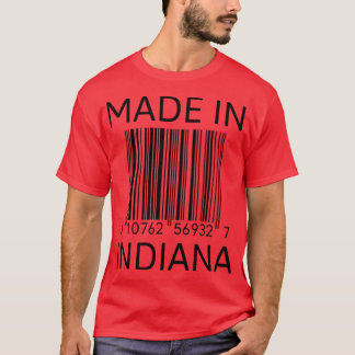 Camiseta made in indiana