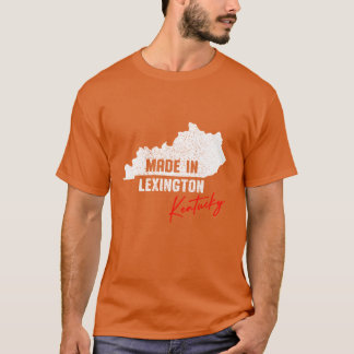 Camiseta Made In Lexington Kentucky Oversized