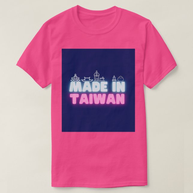 Camiseta Made in Taiwan (Diseño del anverso)