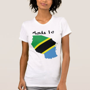 Camiseta Made_In_Tanzania de las mujeres