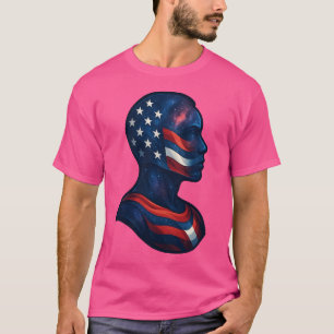 Camiseta "Made of Stars & Stripes" - Celestial norteamerica