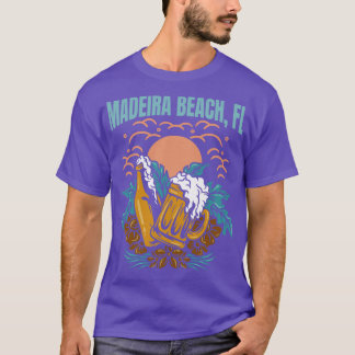 Camiseta Madeira Beach Florida Costa Oeste Playas Surf