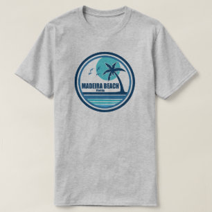 Camiseta Madeira Beach Florida Palmeras Aves