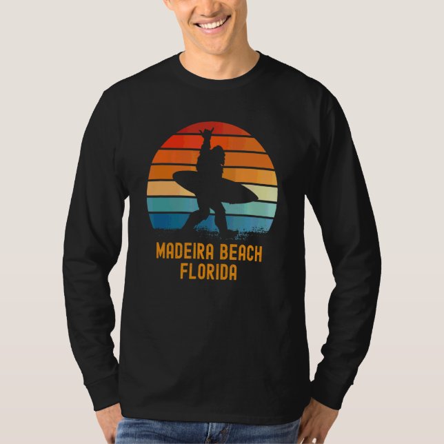 Camiseta Madeira Beach Florida Sasquatch Souvenir (Anverso)