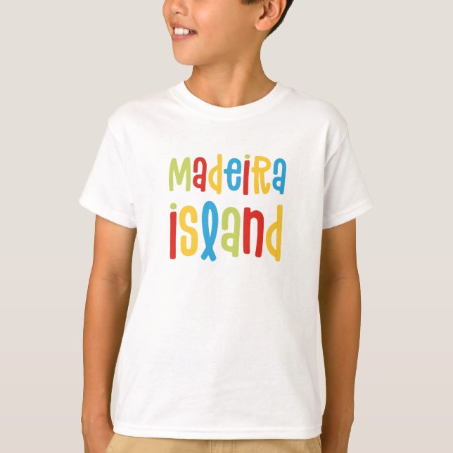 Camiseta Madeira Island Boy T-Shirt (Anverso)