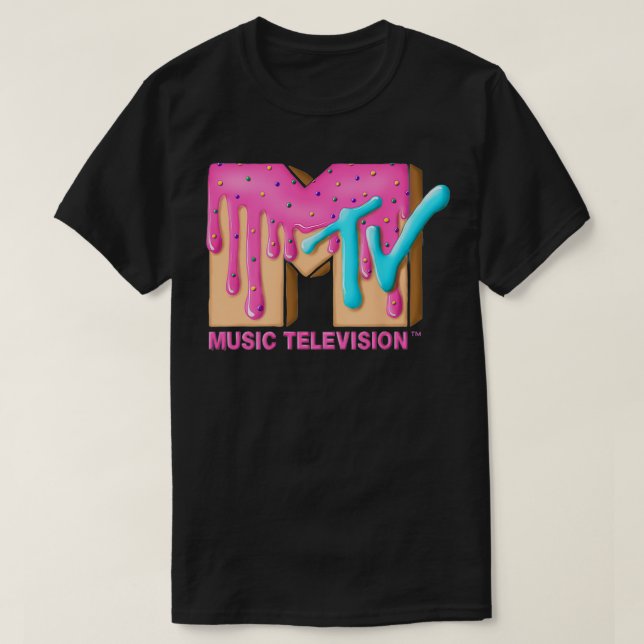 Camiseta Mademark MTV El logo de MTV con delicioso y sabros (Diseño del anverso)